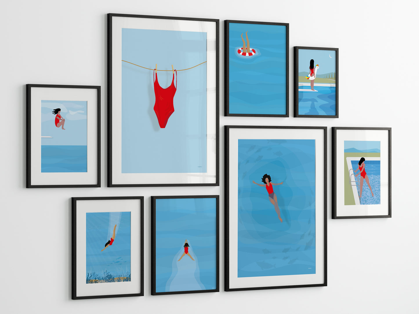 Artprint Loslaten - Burones