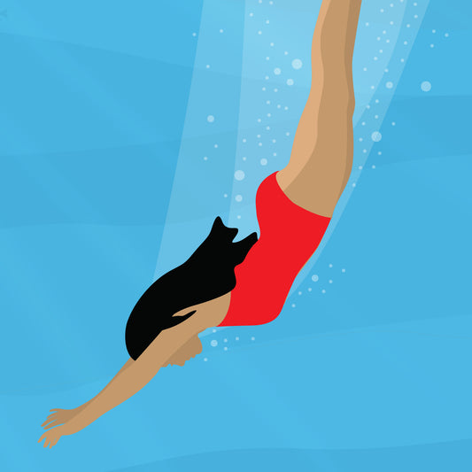 Artprint Duiken - Burones