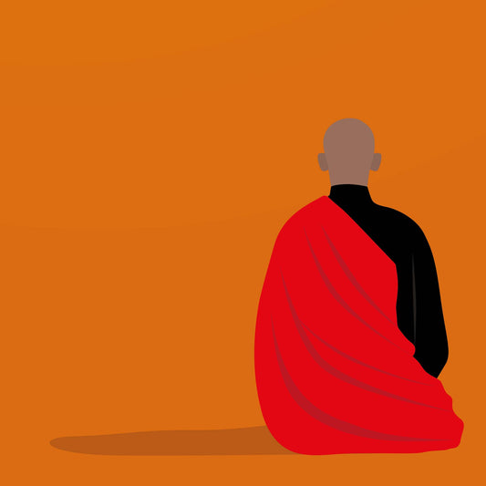 Artprint Monnik - Burones