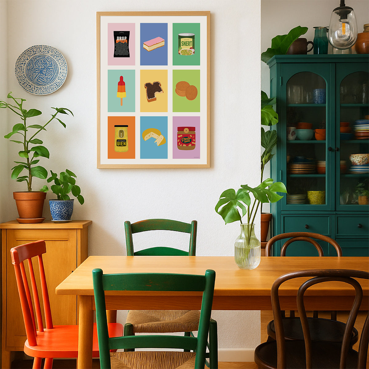 Art print Dutch snack
