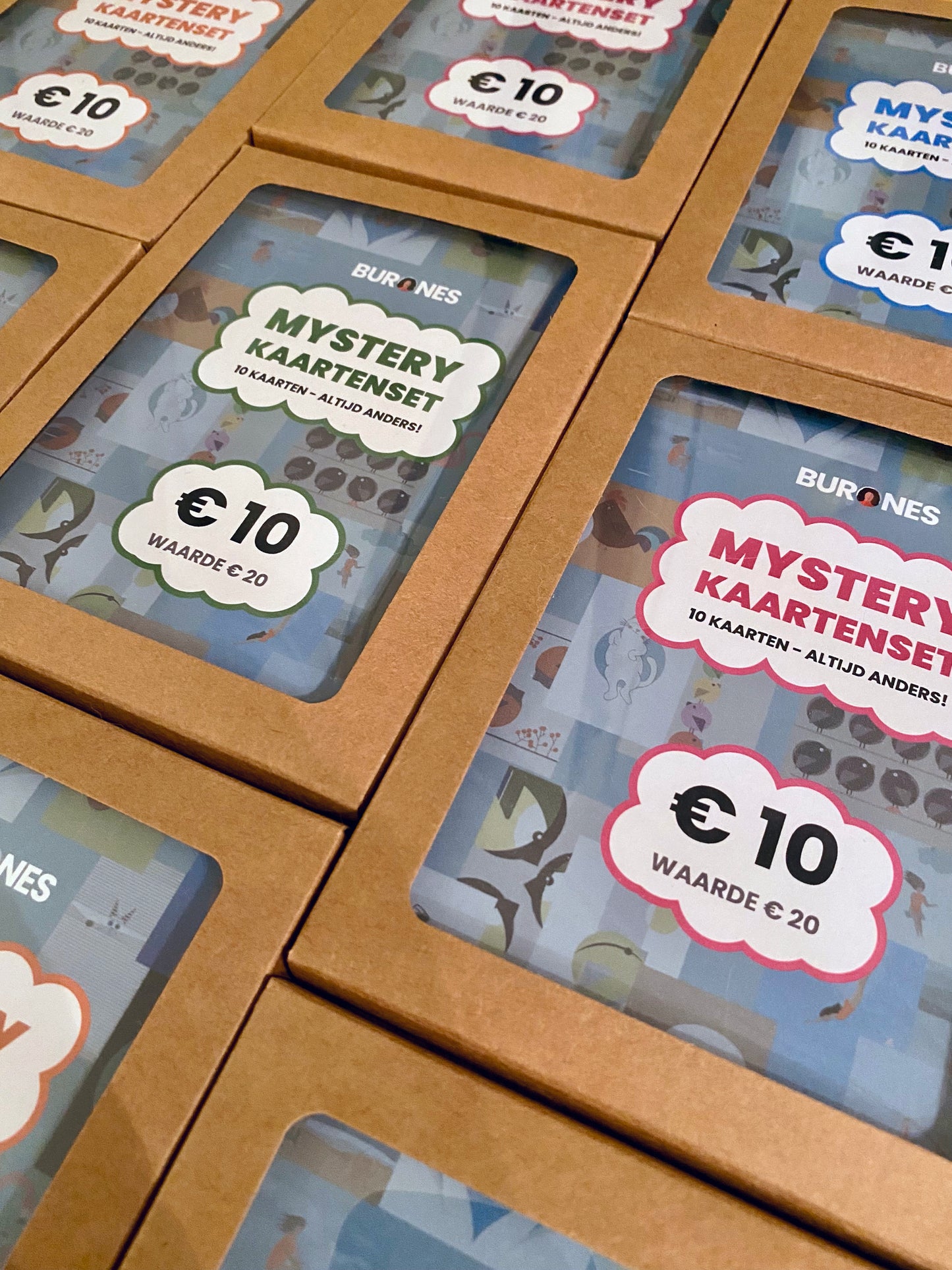 Mystery Box Cards - Pack of 10