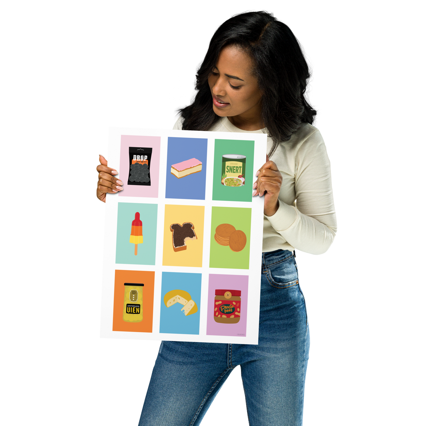 Art print Dutch snack