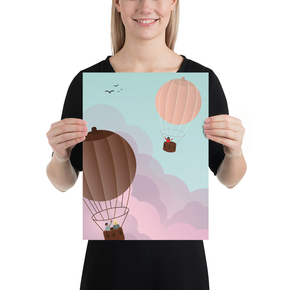 Artprint Heteluchtborsten - Burones