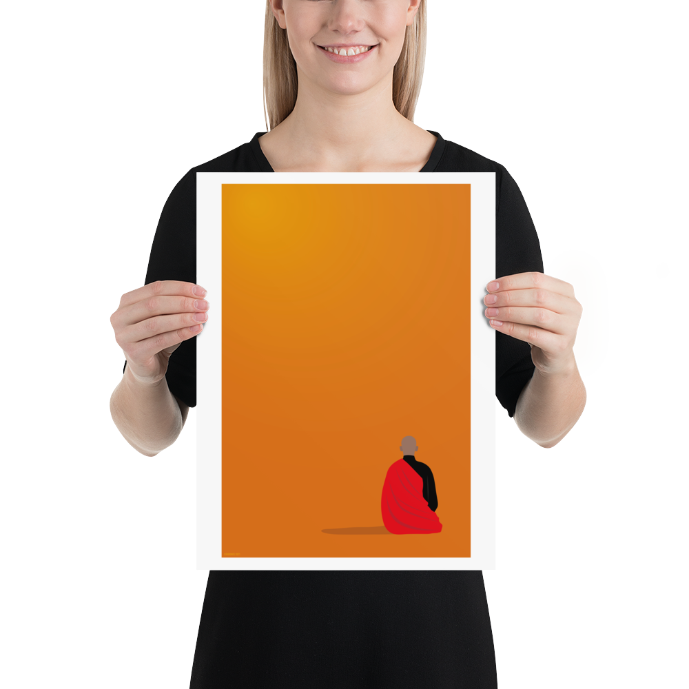 Artprint Monnik - Burones