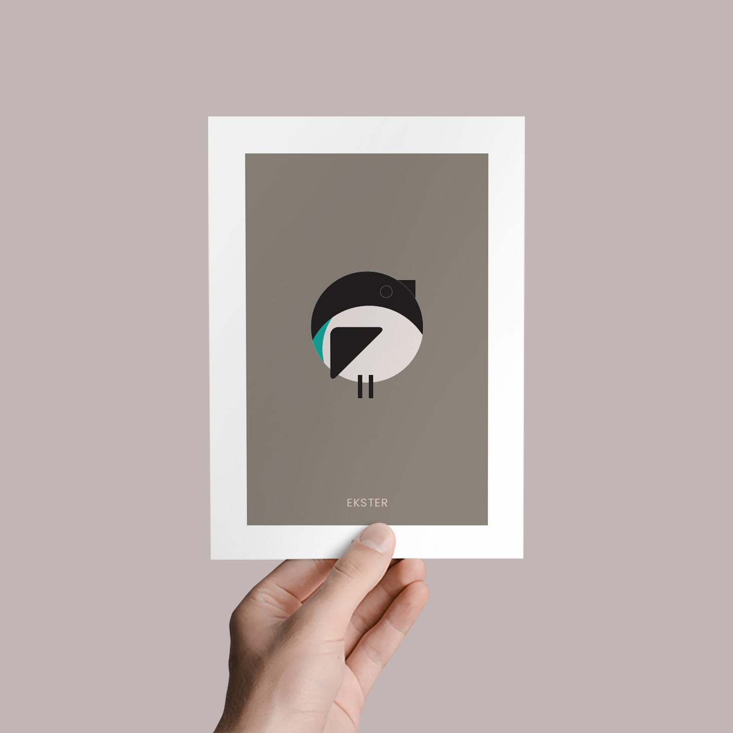 Mini Artprint Magpie