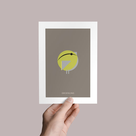 Mini Artprint Greenfinch