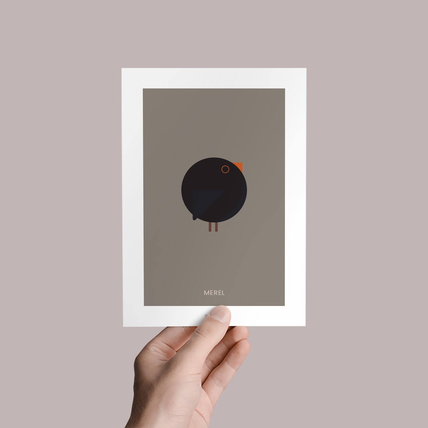 Mini Artprint Blackbird