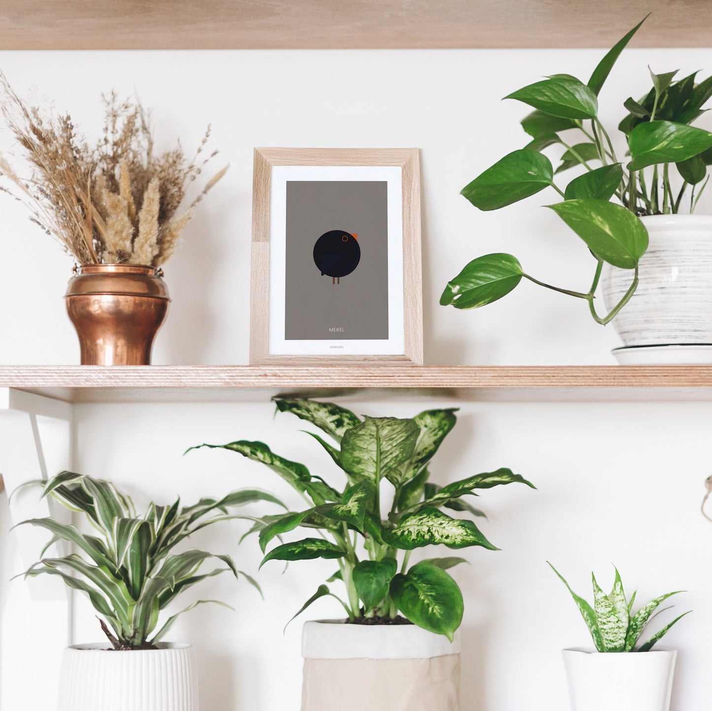 Mini Artprint Blackbird