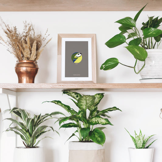 Mini Artprint Blue Tit