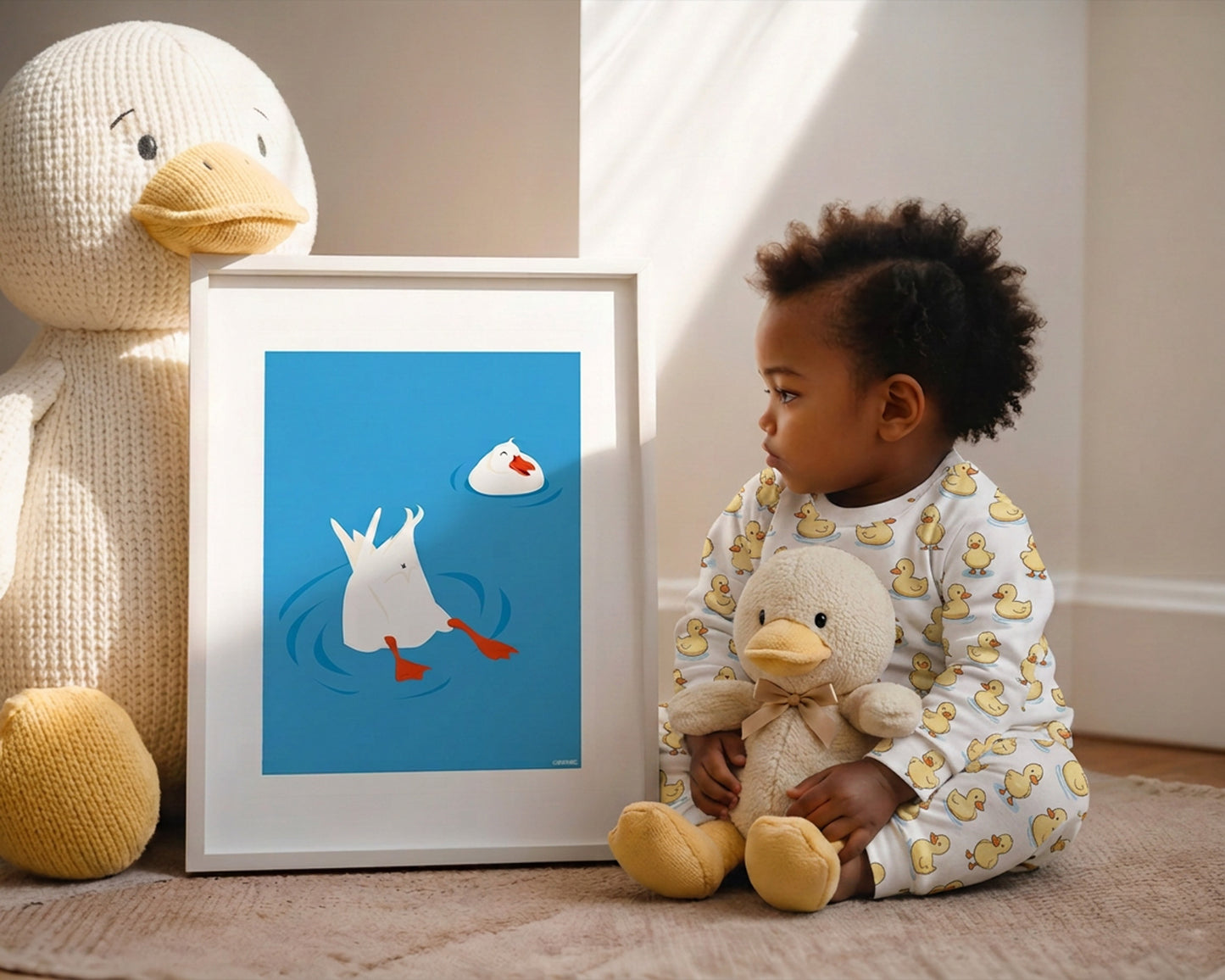 Artprint Eendenbillen