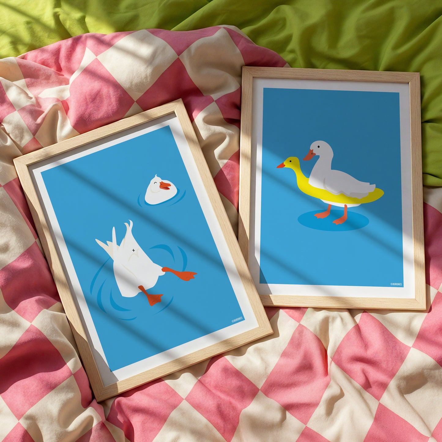 Artprint Eendenbillen