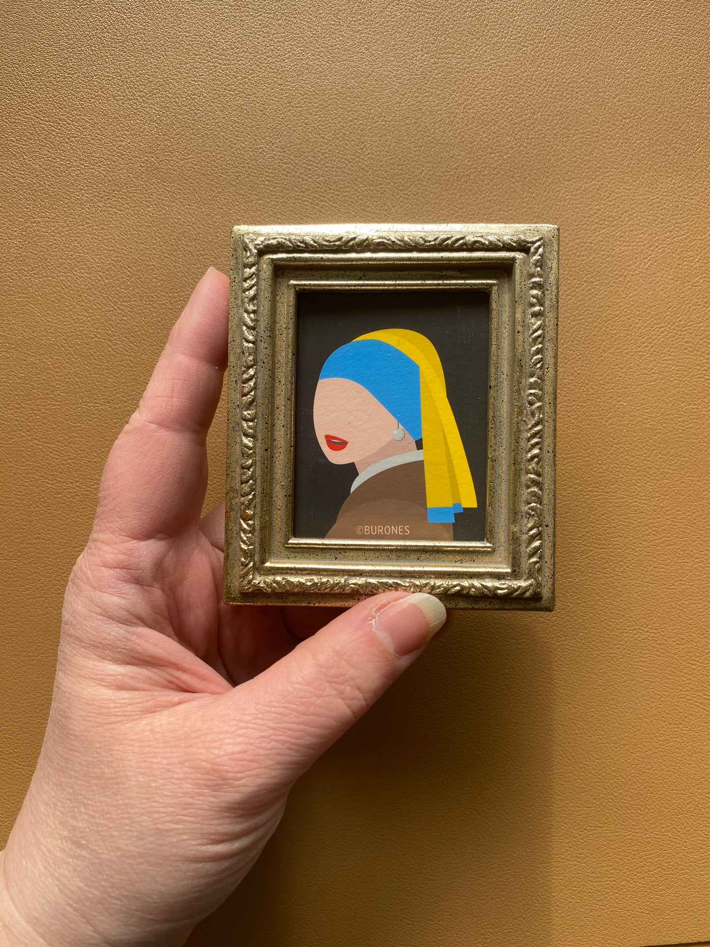 Meisje met de Parel artprint in lijstje
