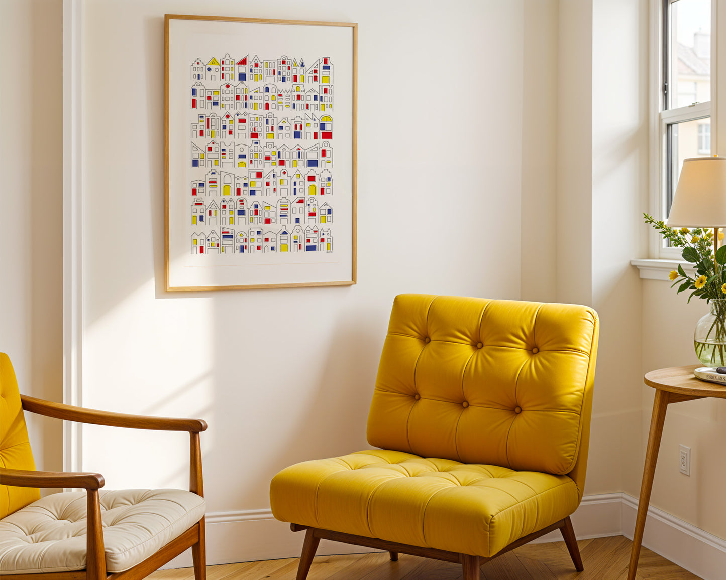 Art print Dutch Mansions