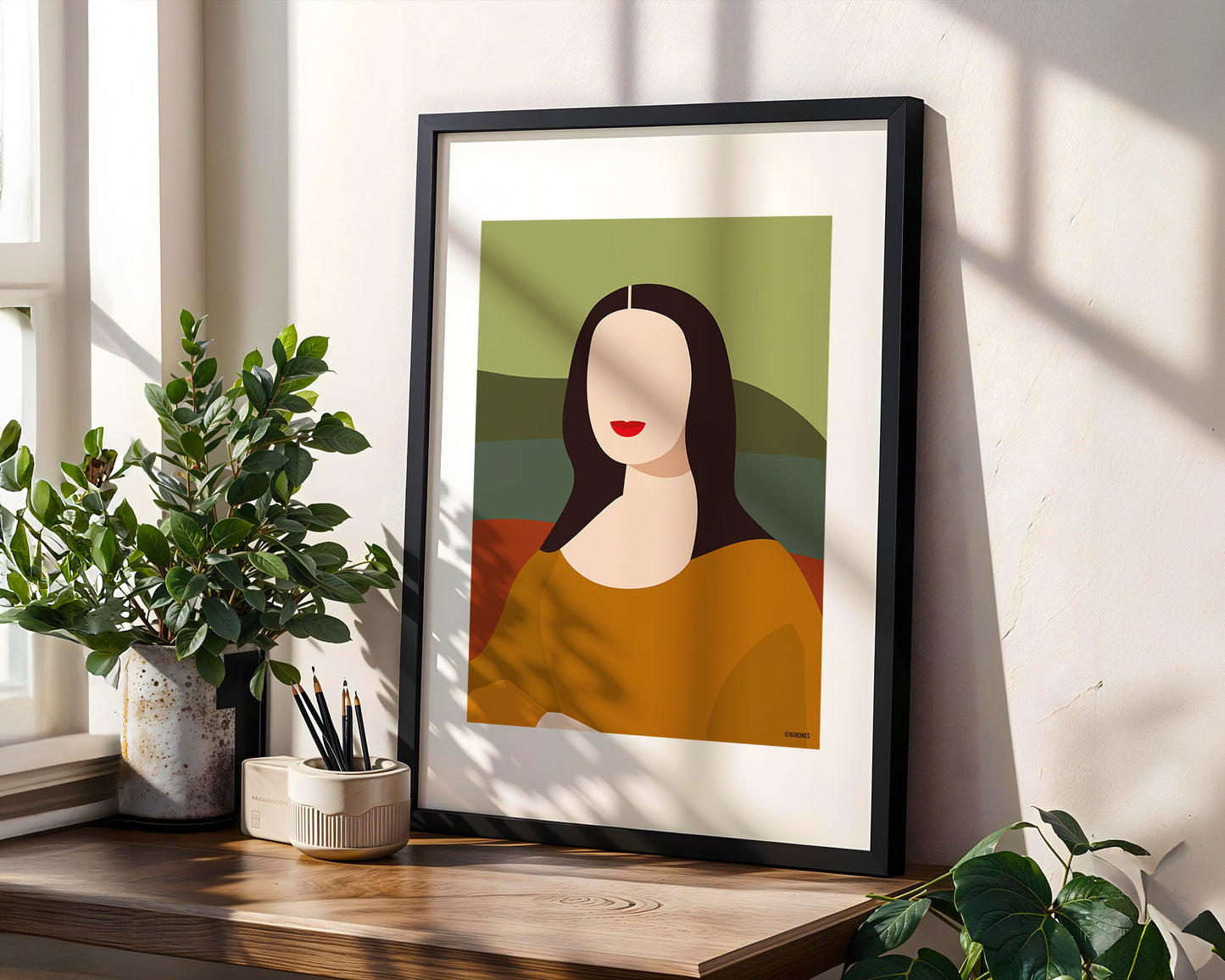 Artprint Mona Lisa