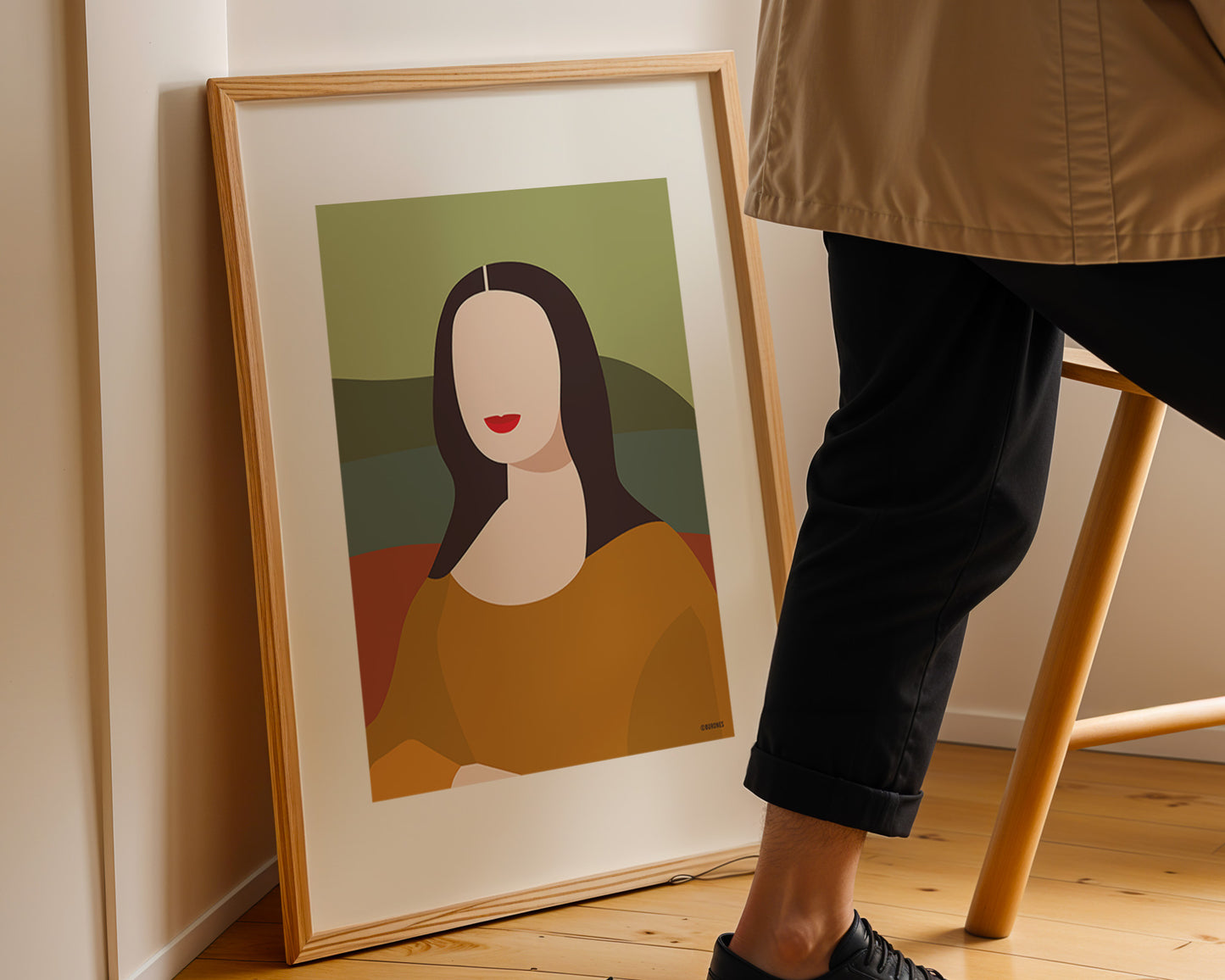 Artprint Mona Lisa