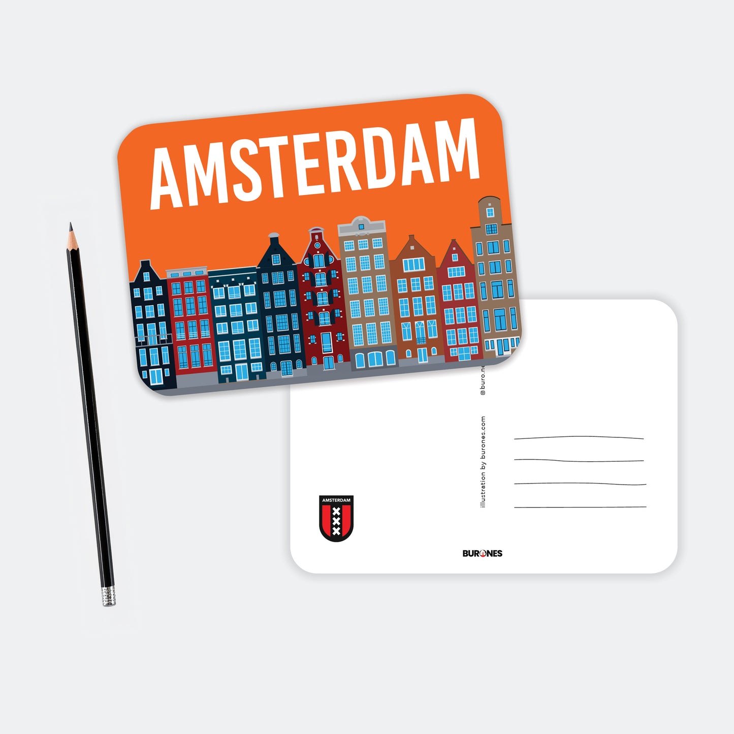 Kaart Amsterdam