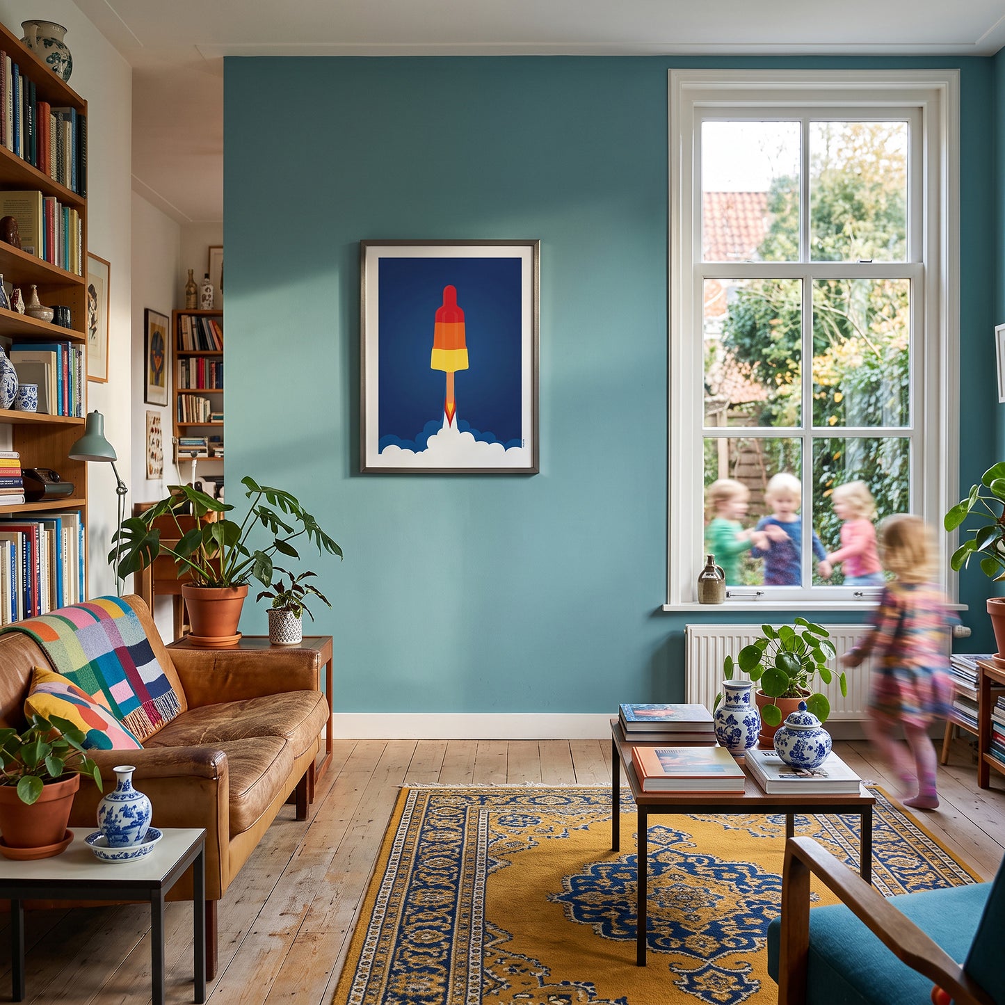 Artprint Raketje