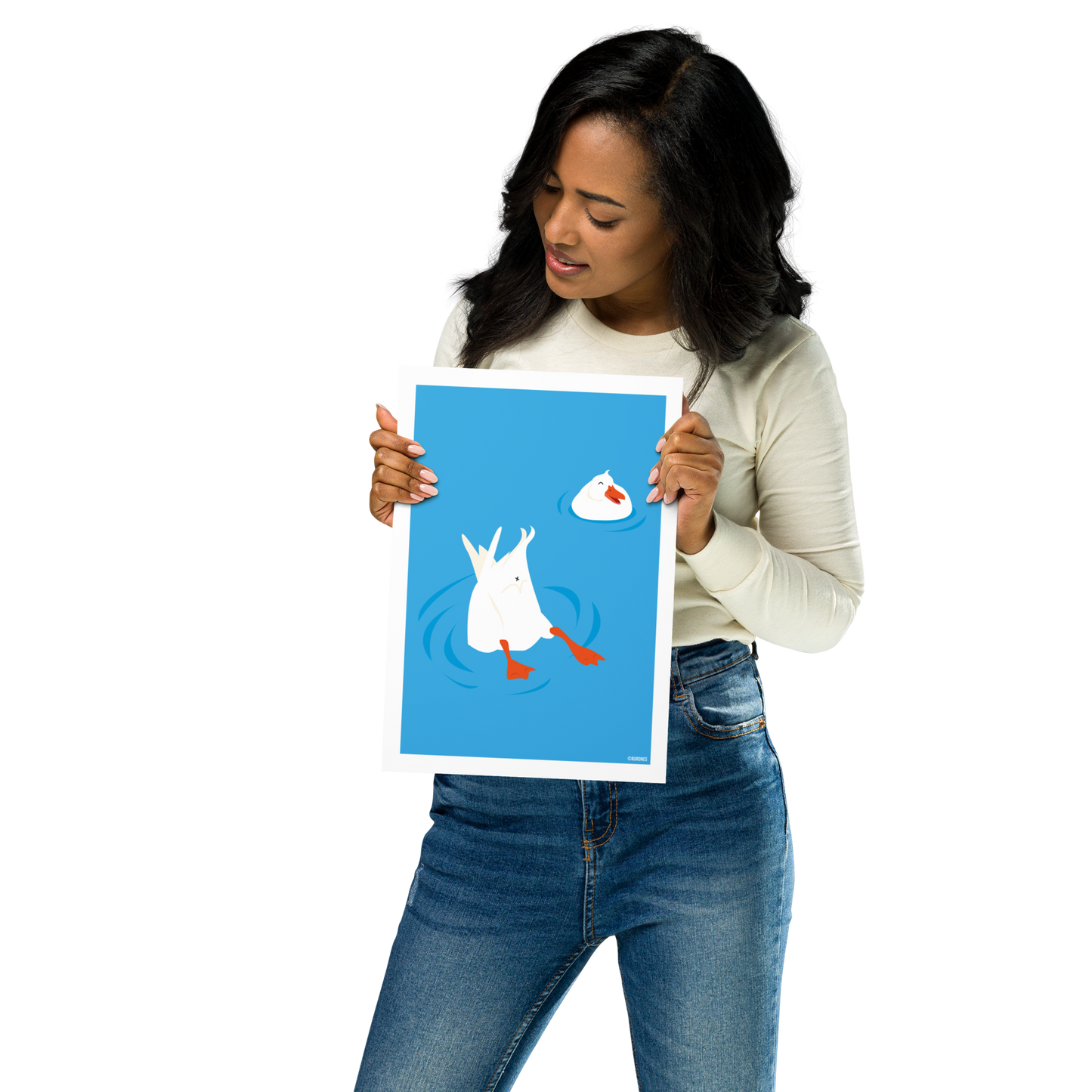 Artprint Eendenbillen