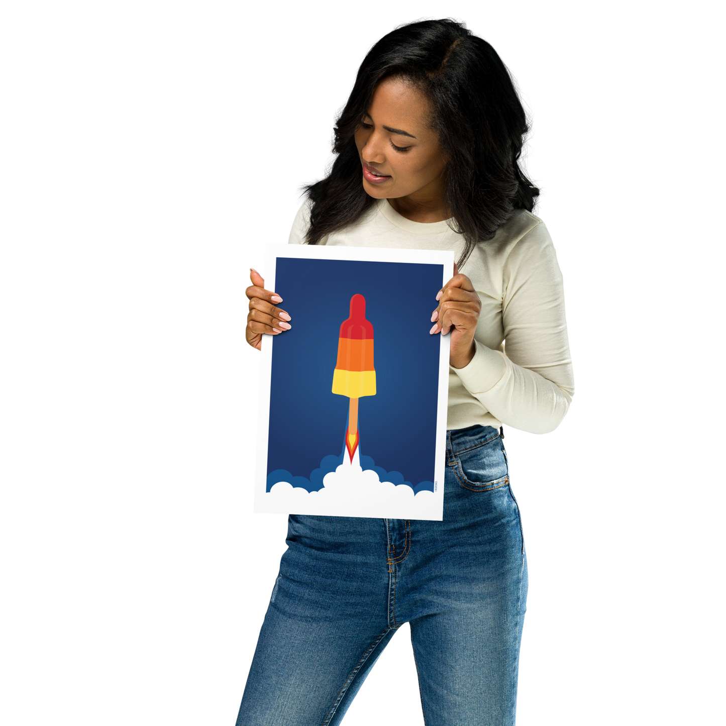Artprint Raketje