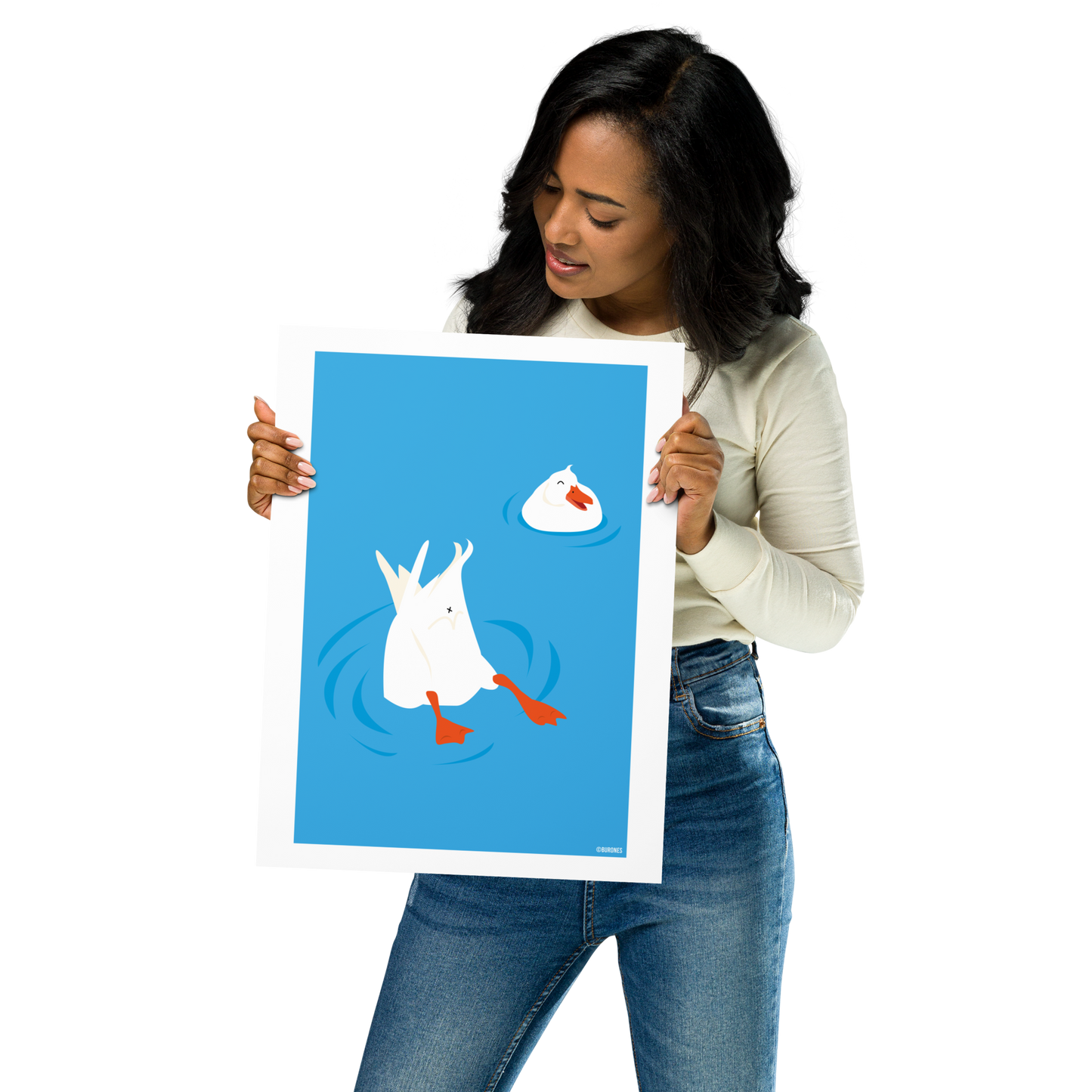 Artprint Eendenbillen